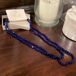 Riah Fashion Beaded Necklace Costume Jewelry